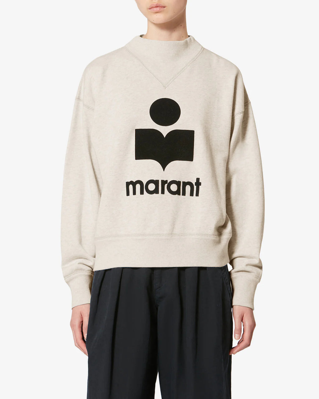 ISABEL MARANT - Ecru Moby Sweat-shirt