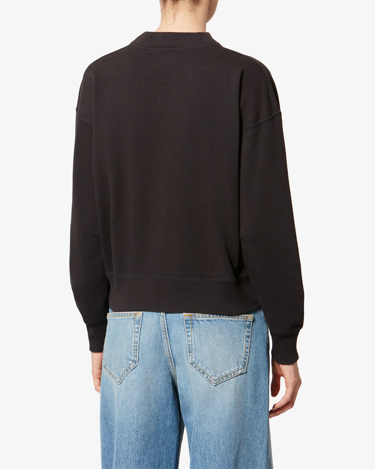 ISABEL MARANT - Black Moby Sweat-shirt