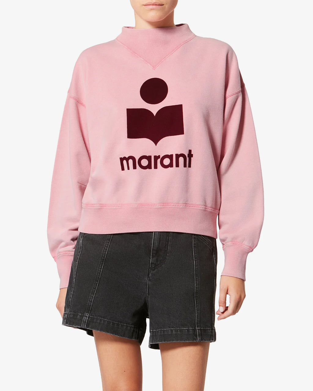 ISABEL MARANT - Pink Moby Sweatshirt