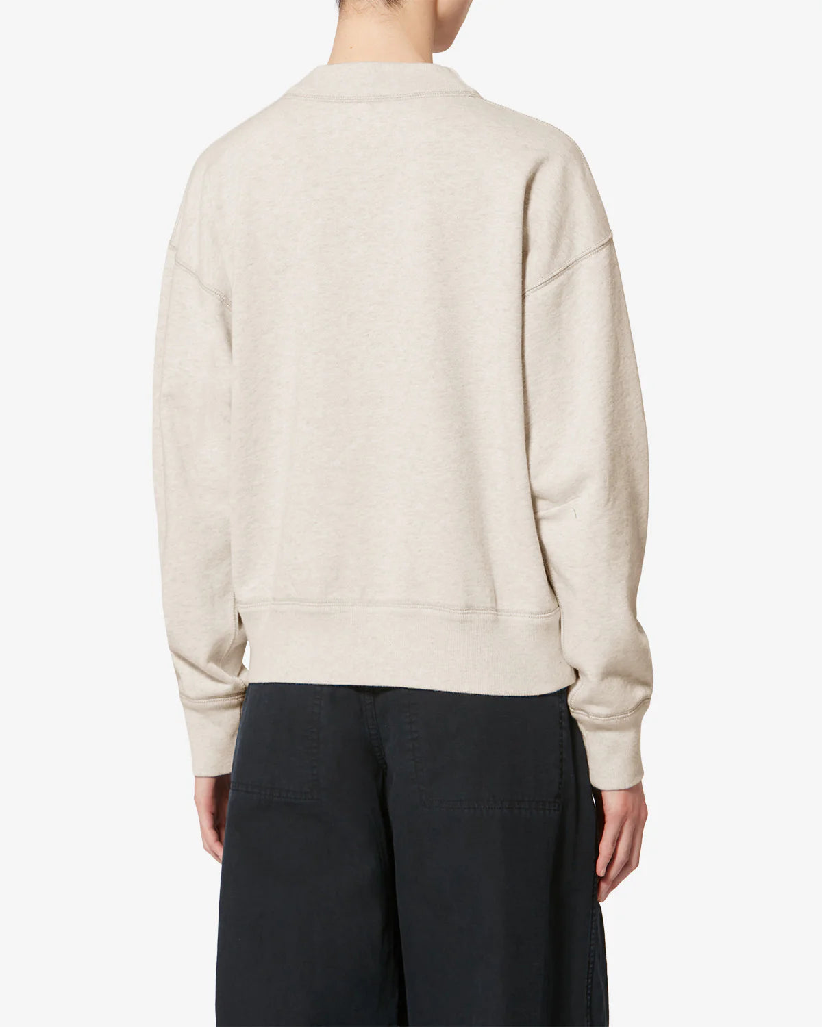 ISABEL MARANT - Ecru Moby Sweat-shirt