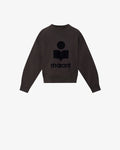ISABEL MARANT - Black Moby Sweat-shirt