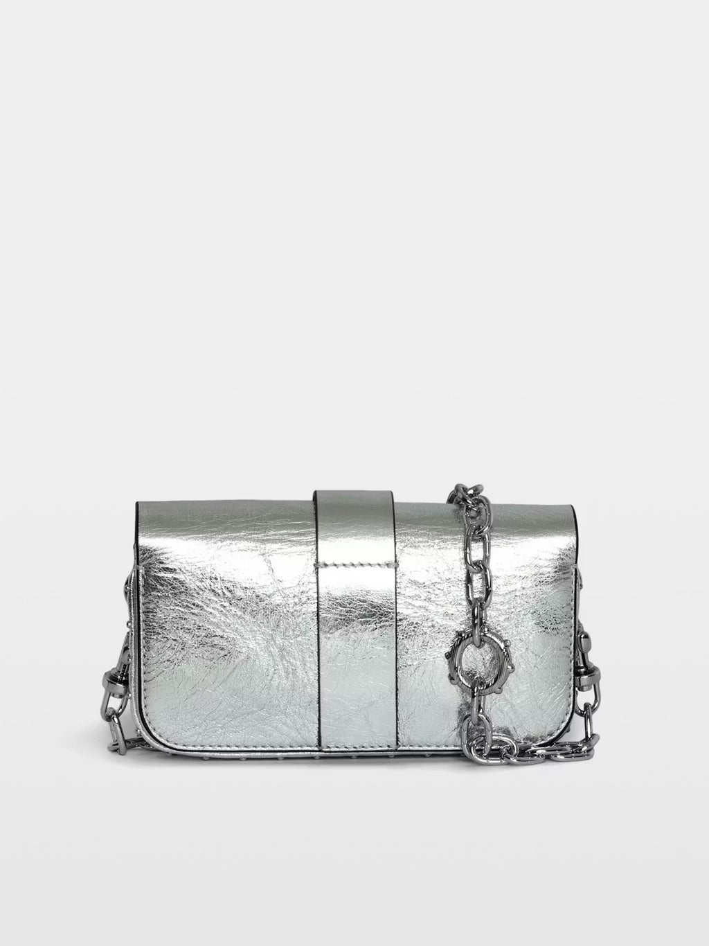 ZADIG & VOLTAIRE - Kate Wallet Silver Bag