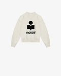 ISABEL MARANT - Ecru Moby Sweat-shirt