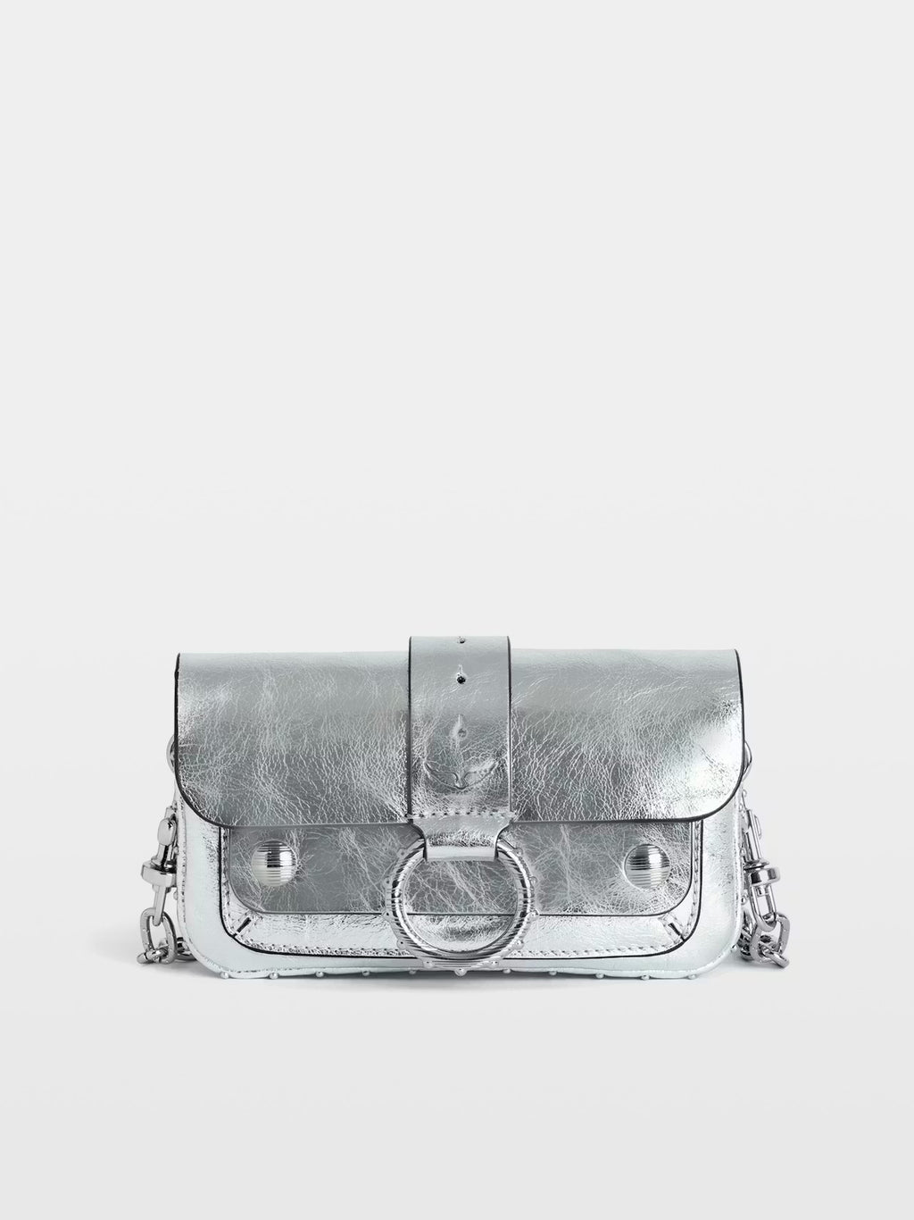 ZADIG & VOLTAIRE - Kate Wallet Silver Bag