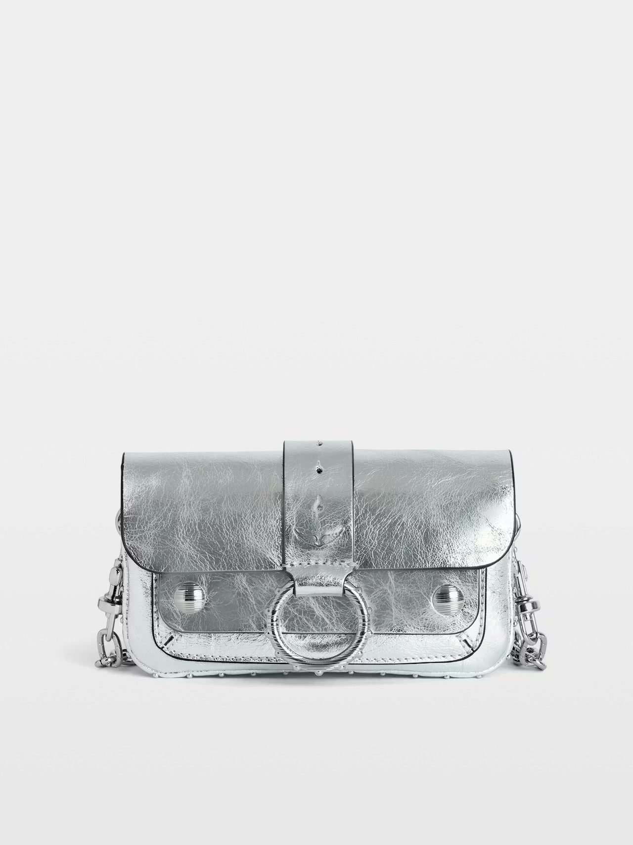 ZADIG & VOLTAIRE - Kate Wallet Silver Bag